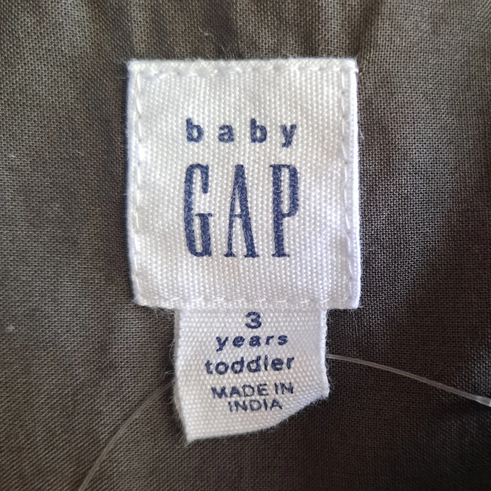 Baby GAP grey eyelit pattern dress